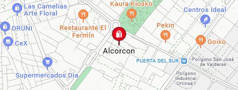 Map of Alcorcon,Spain